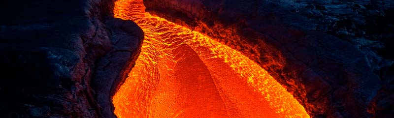 Звуки Лавы вулкана и магмы