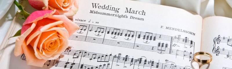 Свадебная музыка без слов и авторских прав для фона