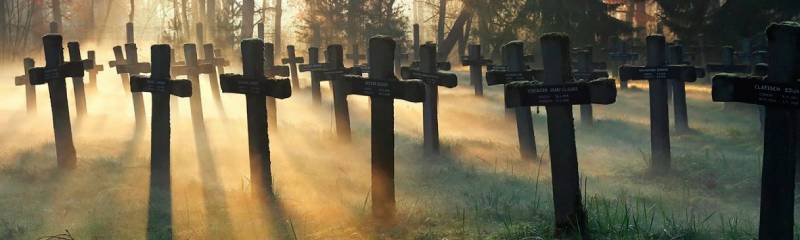 Звуки кладбища: страшные, ночью