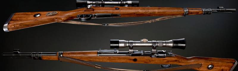 Звуки Маузера (Mauser 98k) - выстрел