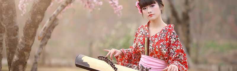 Японская музыка без слов для фона, без авторских прав: красивая